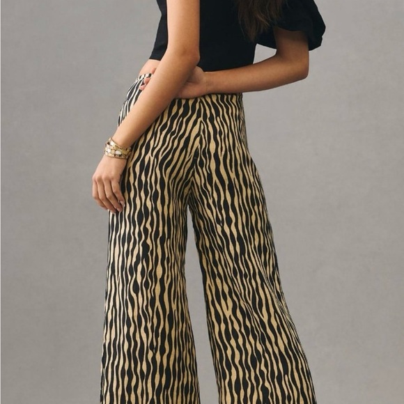 Faithfull the Brand Ottavia Wide Leg Pants NWOT - Picture 2 of 5